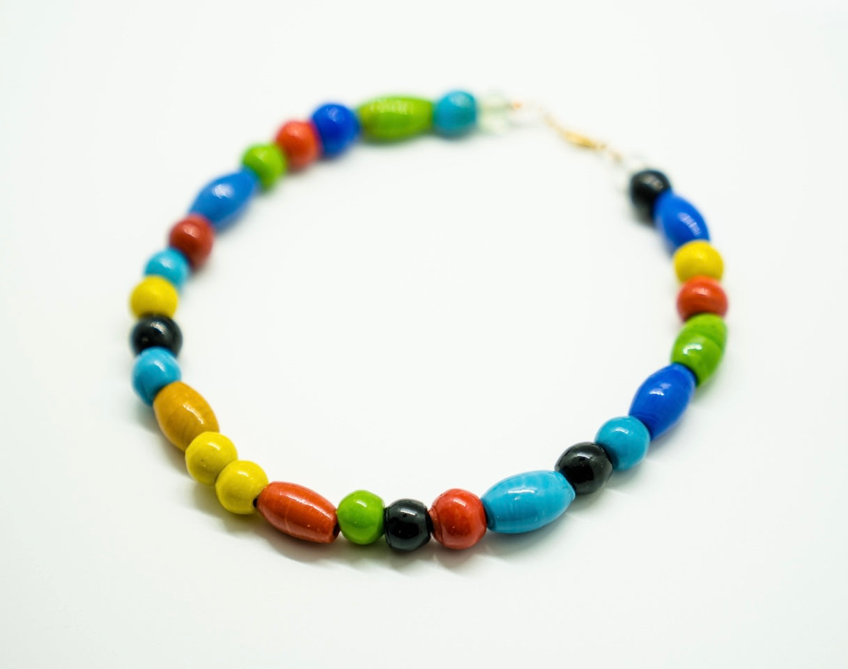 Short Saverz Colorblock Necklace